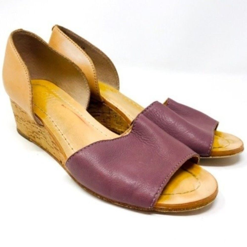 Latigo Savvi womans slip on wedged sandals 6M BoxA